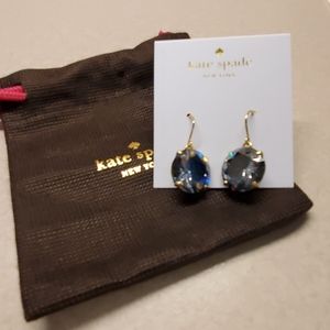 Kate Spade Black French Wire Drop earrings